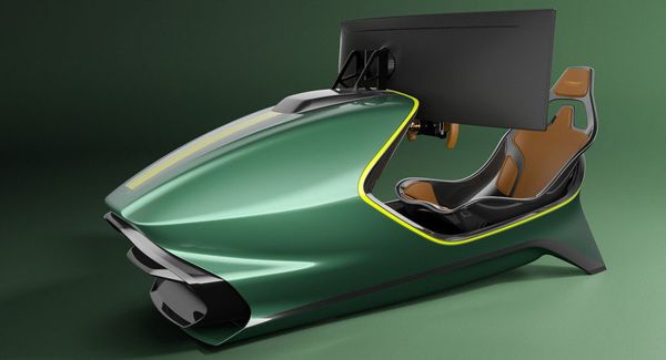 Aston Martin推出豪華賽車模擬器AMR-C01 Racing Sim！
